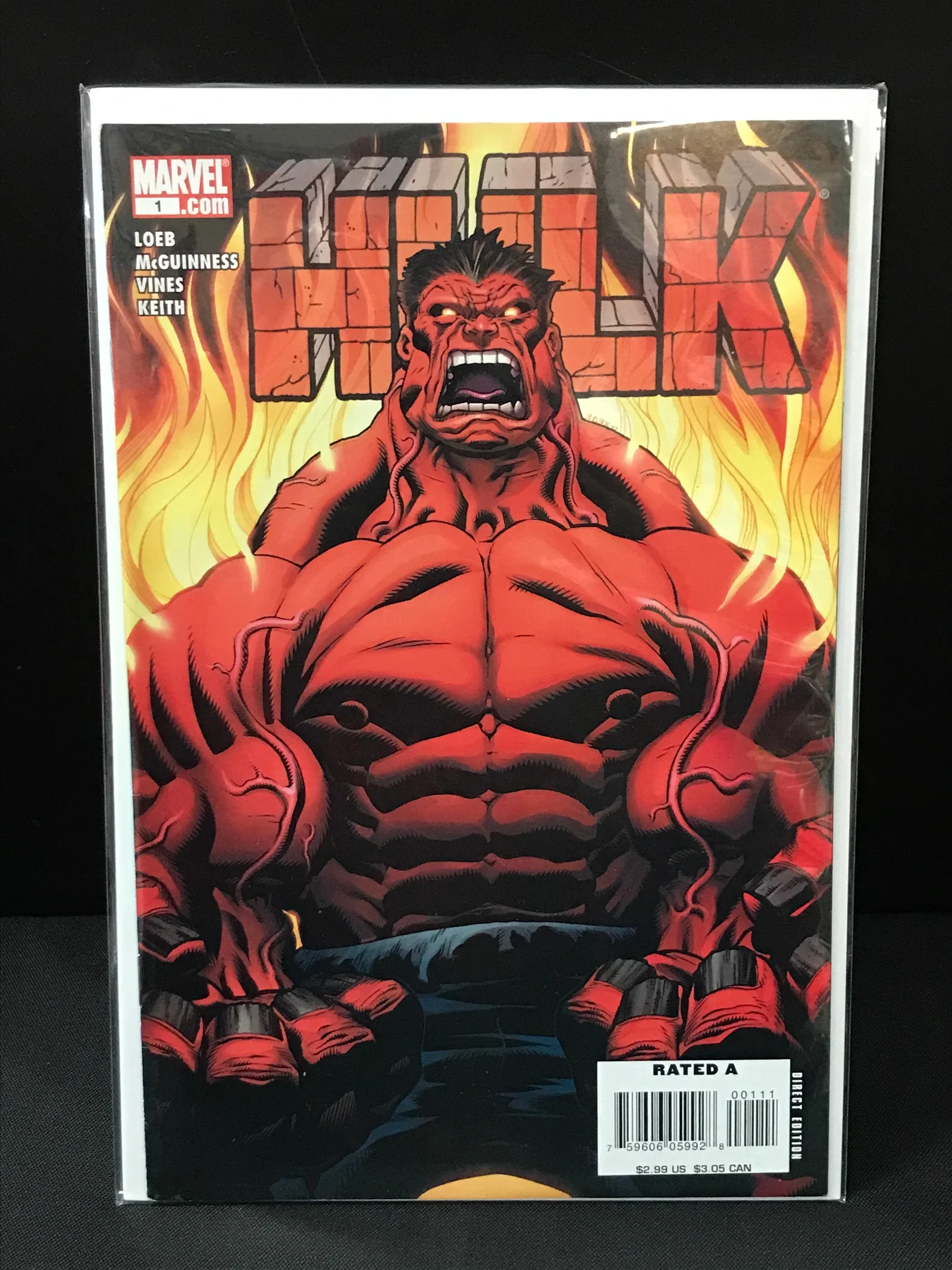 HULK NO.1 (1ST APP RED HULK) - MARVEL COMICS