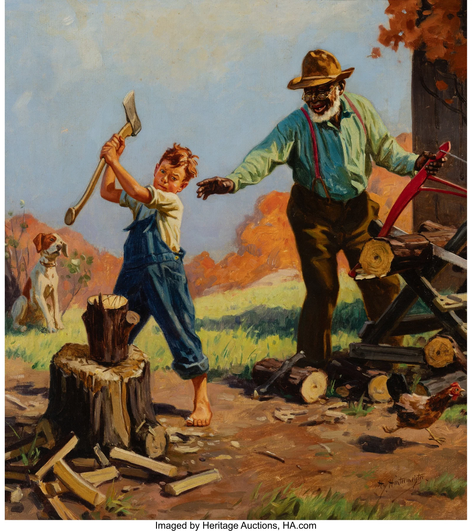 Hy (Henry) Hintermeister (American, 1897-1970) C