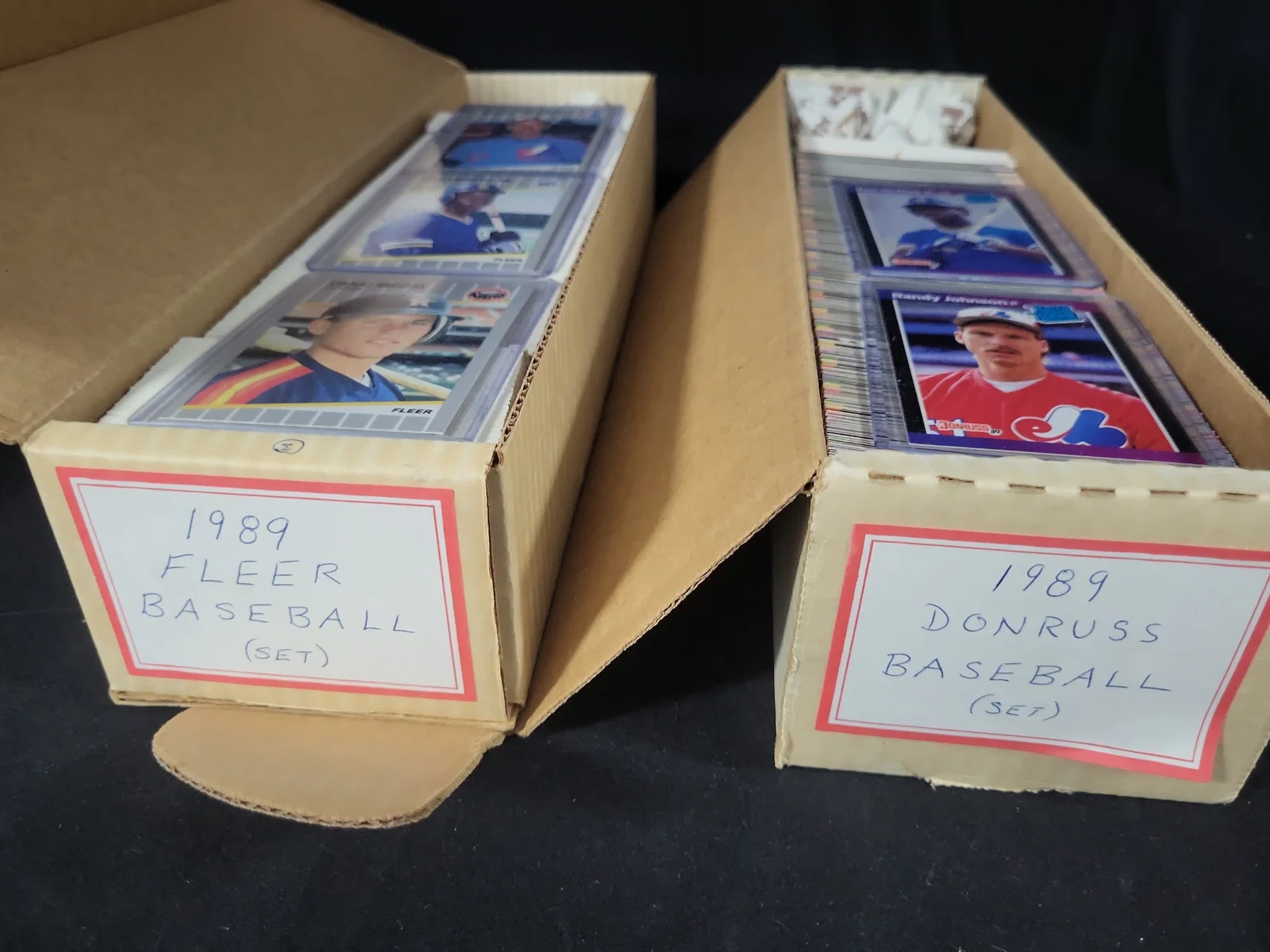 I01424 | Two 1989 Baseball Card Complete Sets Including Fleer and Donruss