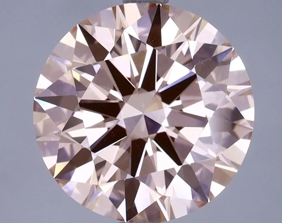 Ideal Loose Diamond - ROUND 3.48ct Fancy Intense Pink VVS2