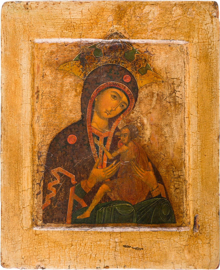 | IKONE MIT DER GOTTESMUTTER VON ARABIEN (ARAPSKAJA)