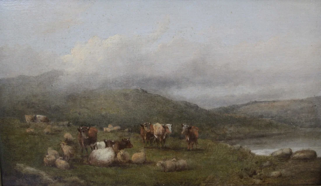 ILLEGIBLY Signed Oil On Canvas.