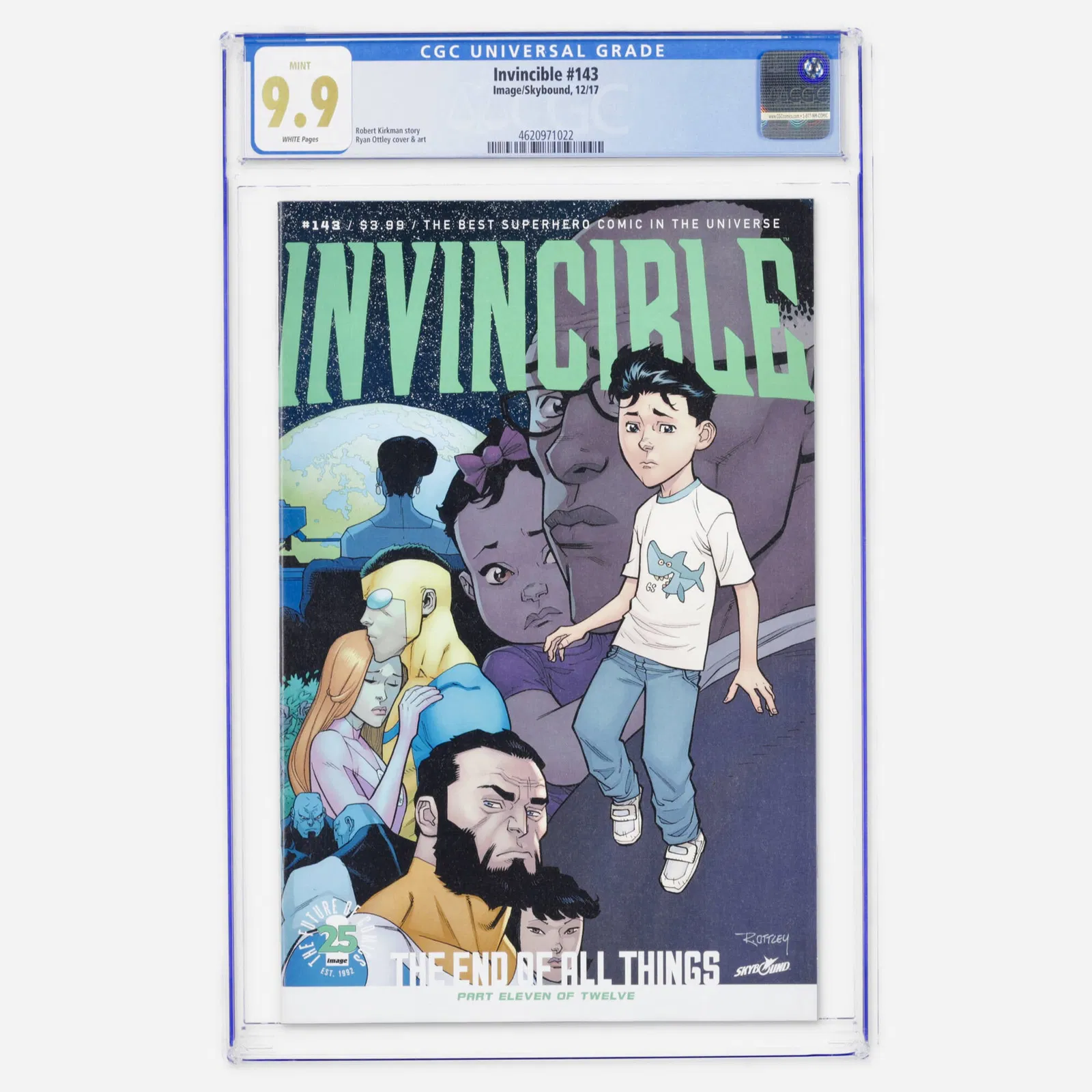 Image/Skybound Invincible #143 CGC 9.9