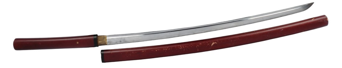 Imperial Japanese WWII Bring Back Samurai Sword in a Resting Case (AIF)