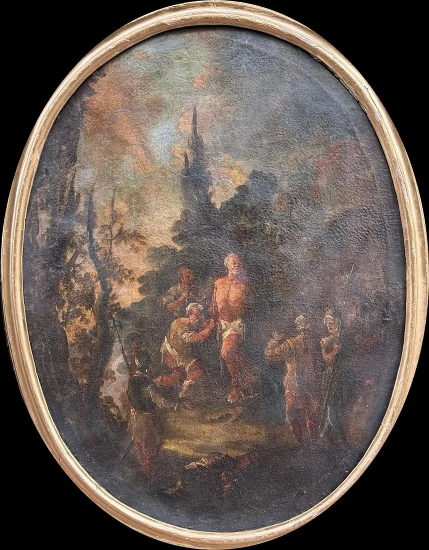Important old masters The Inquisition Artist: No Signature (Historic painting) oil painting on