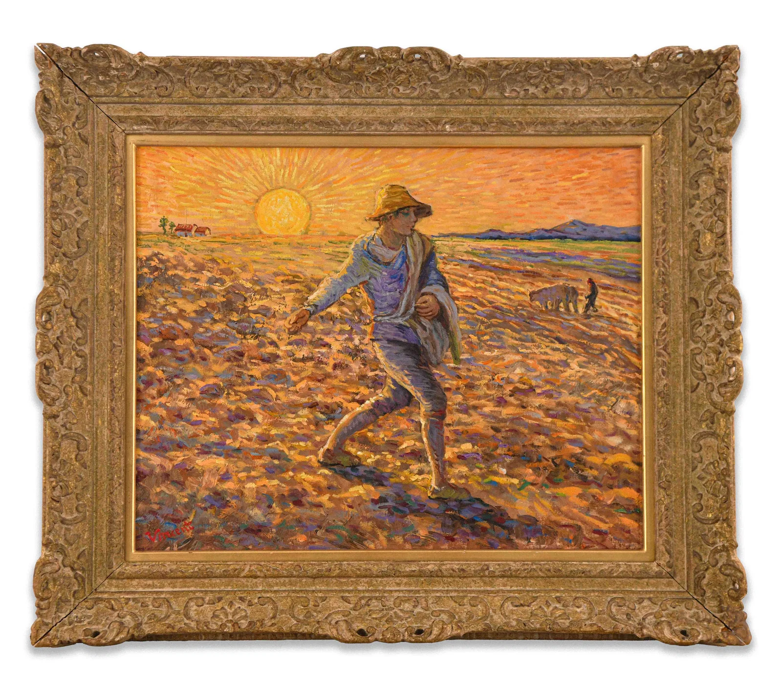 IN THE STYLE OF VINCENT VAN GOGH (1853-1890), OIL ON CANVAS