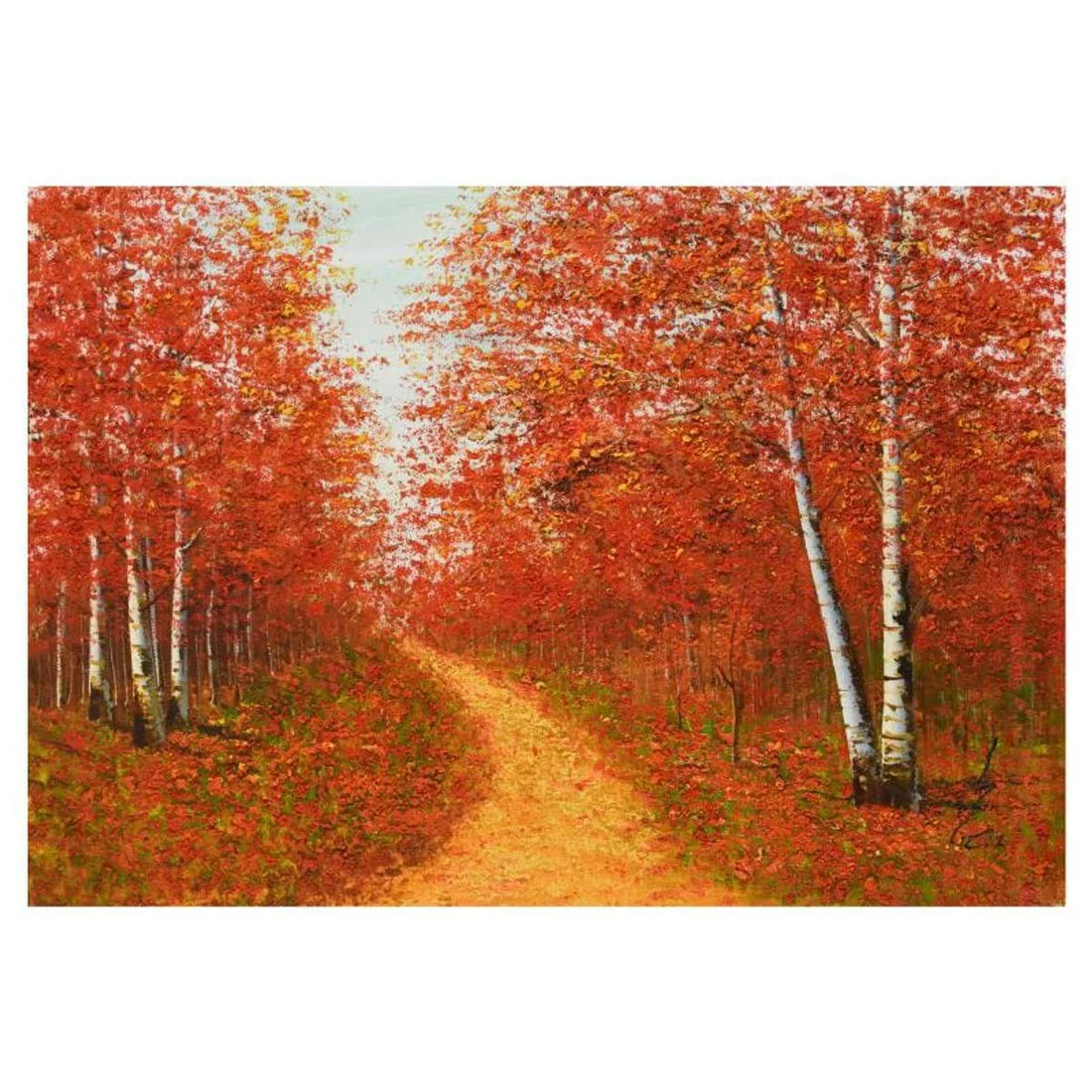 Inam, Original Oil Painting on Canvas (40" x 28"), Hand Signed with Letter of Authenticity.