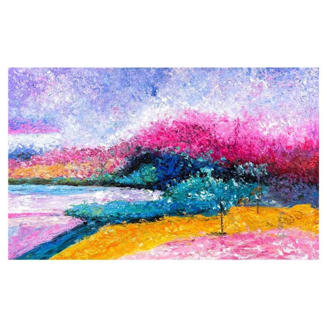 Inam, Original Oil Painting on Canvas, Hand Signed with Letter of Authenticity.