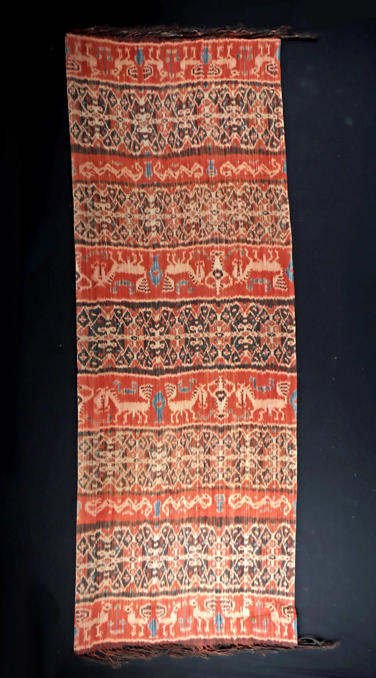 Indonesian Sumba Cotton Ikat Hinggi Textile