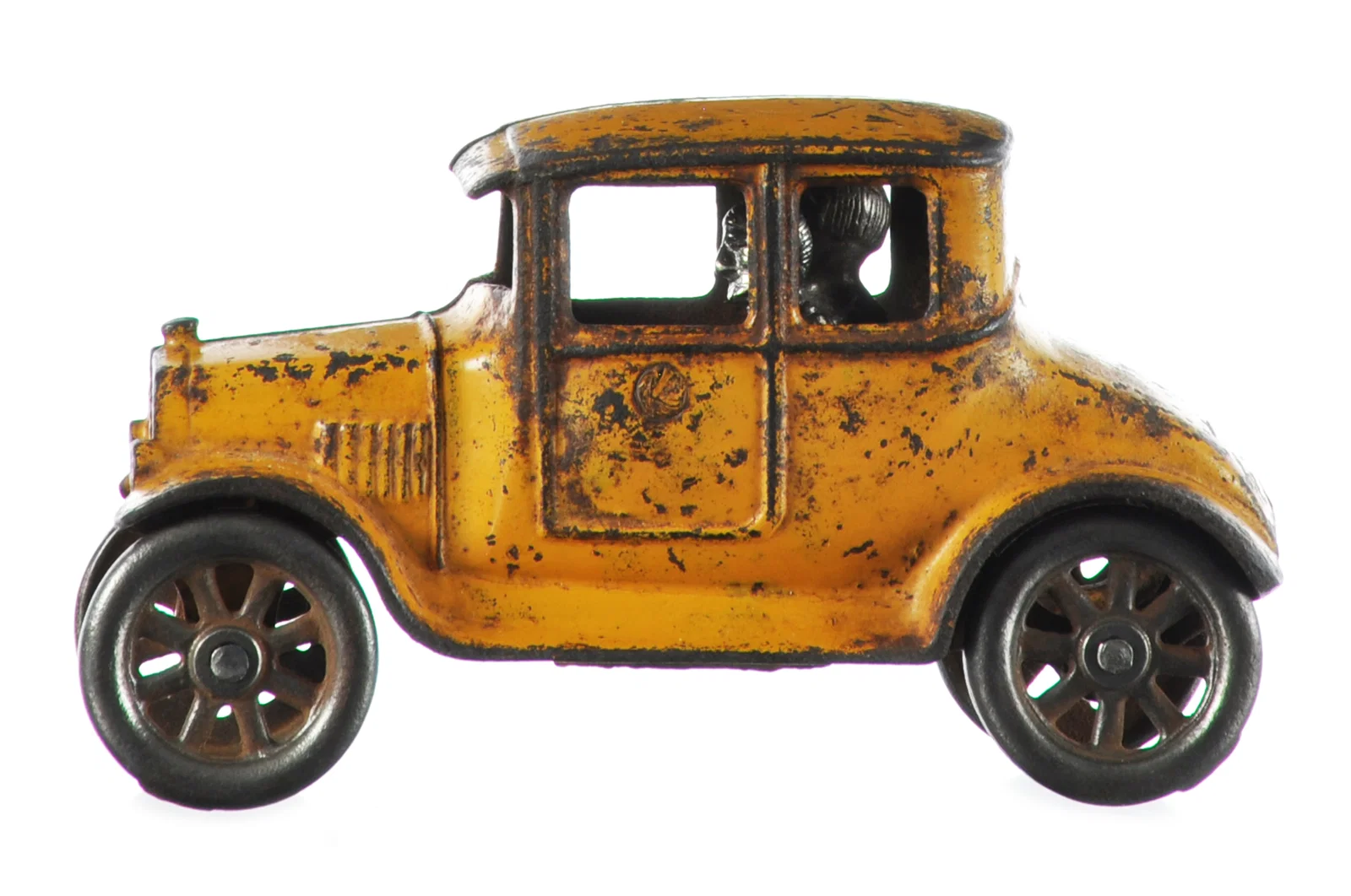 Innovative Kilgore Cast Iron Coupe with Sprung Riders