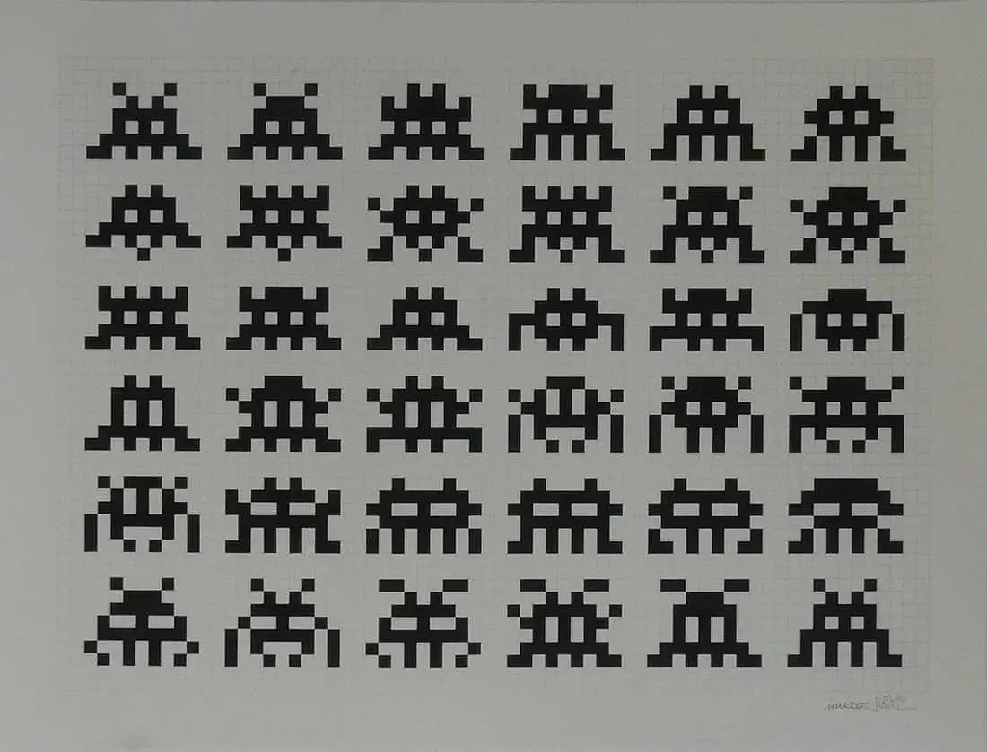 INVADER 'REPETITION, VARIATION, EVOLUTION'