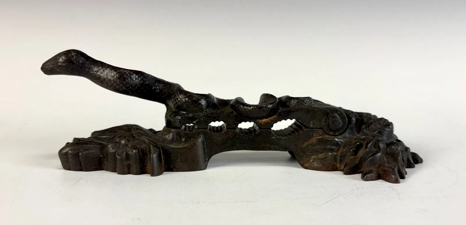 Iron Cork Presser with Snake