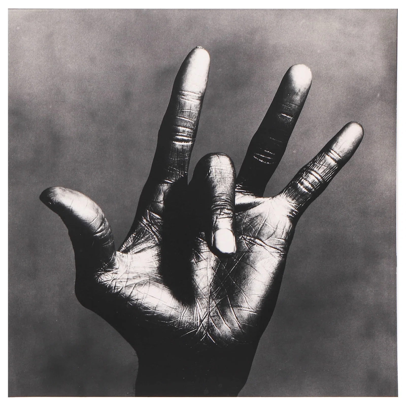 IRVING PENN (1917–2009), THE HAND OF MILES DAVIS, NEW YORK