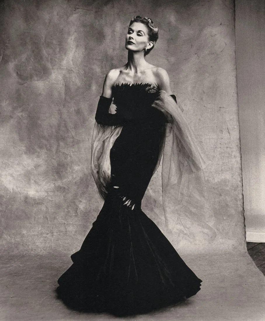 IRVING PENN - Lisa Fonssagrives-Penn, Mermaid Dress, Paris, 1951