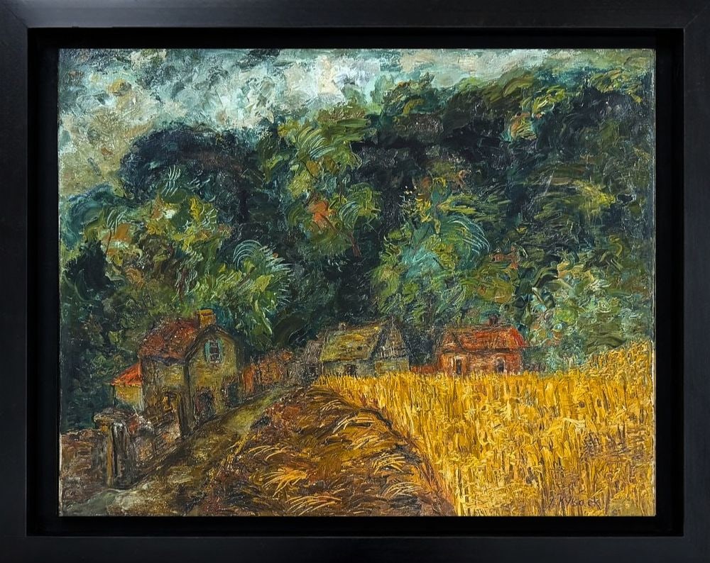Issachar Ryback (1897-1935) Landscape Composition