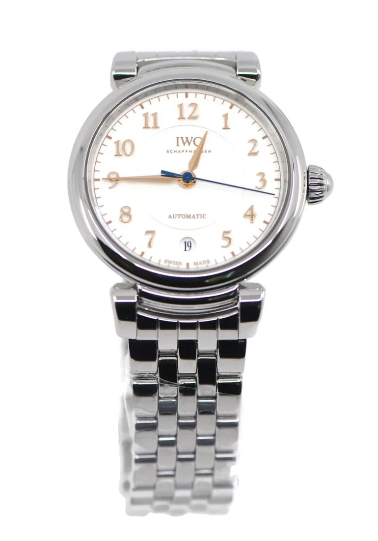 IWC Da Vinci IW458307 Stainless Steel Automatic Watch with Box and Papers