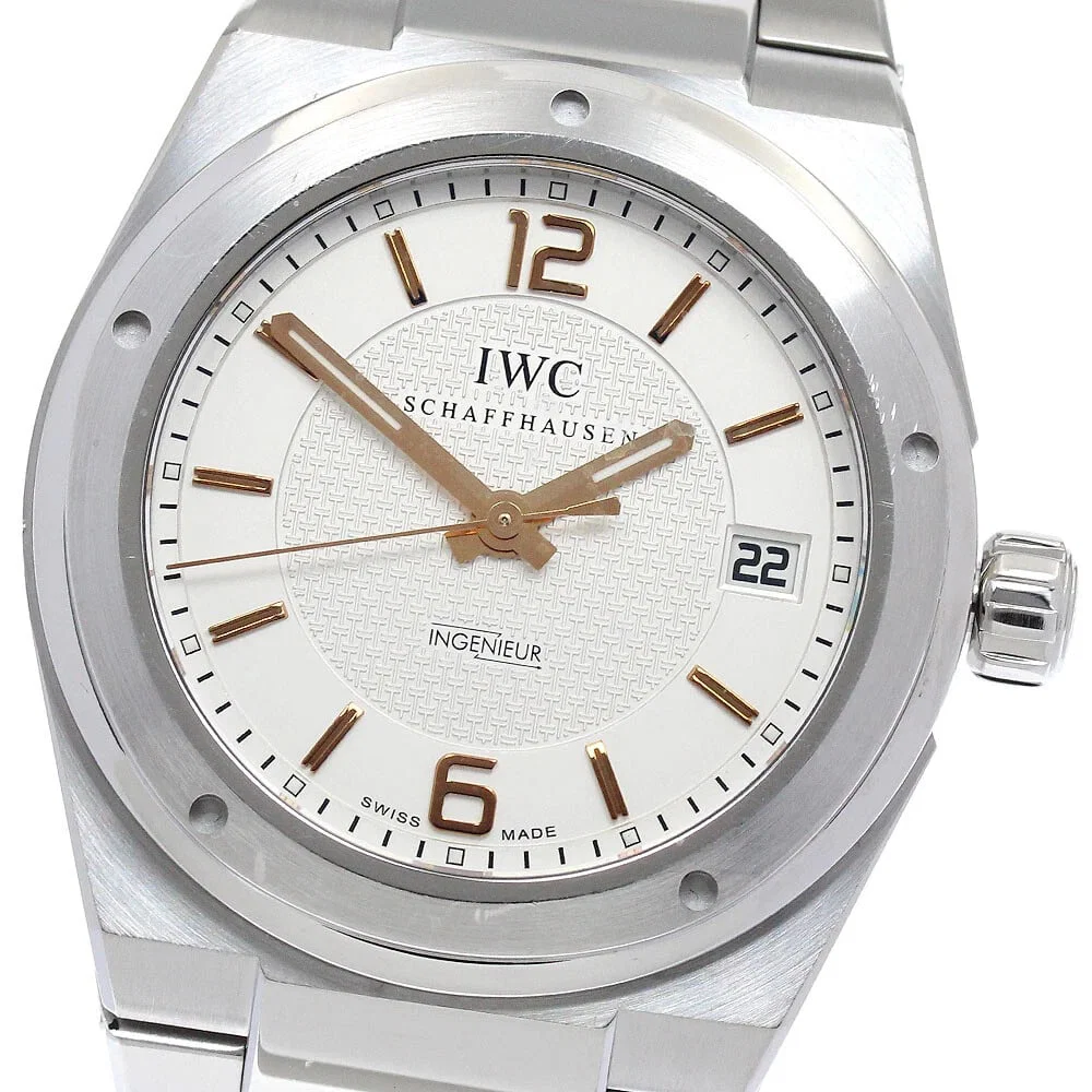 IWC SCHAFFHAUSEN IN JUNIOR DATE SILVER DIAL AUTOMATIC