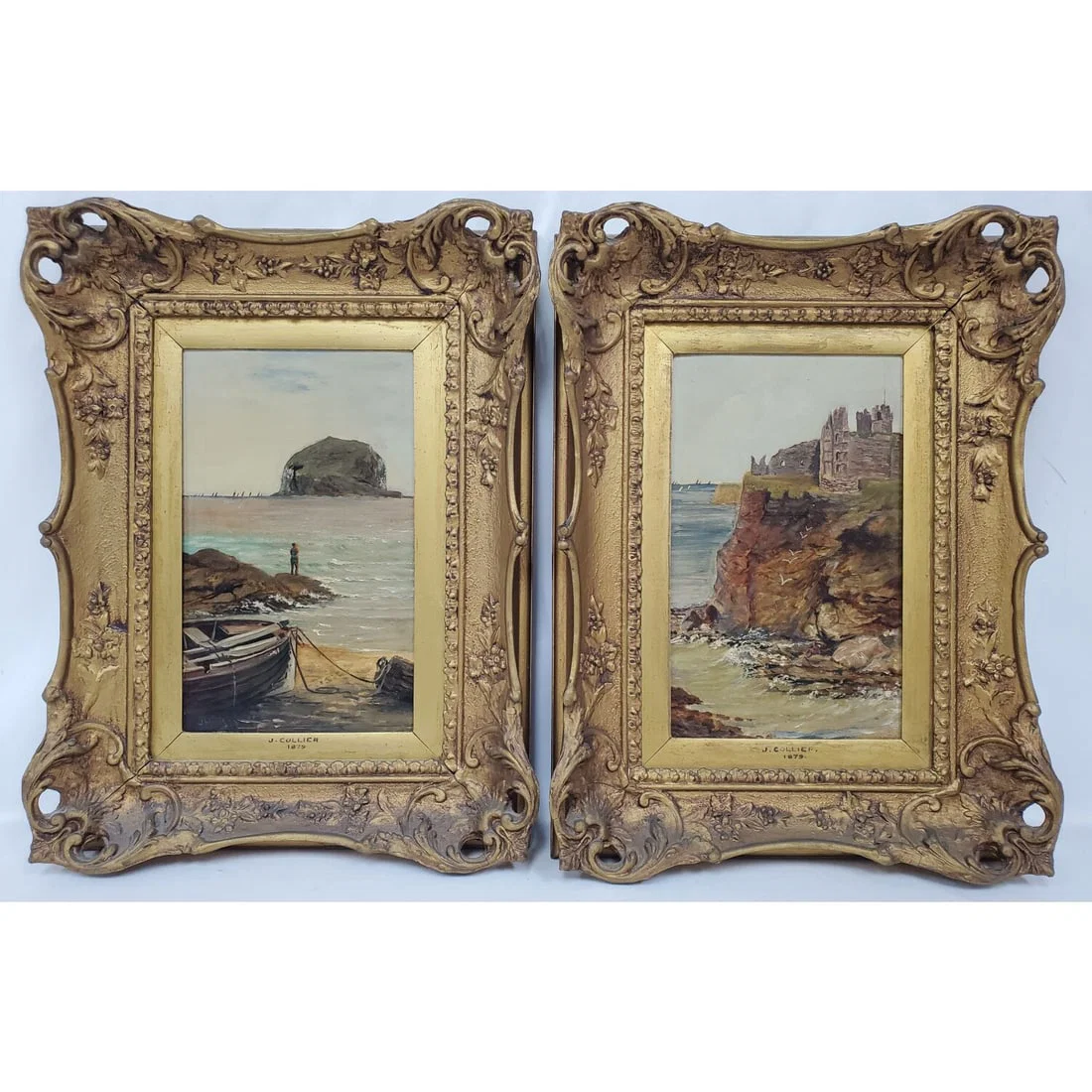J Collier, English (1850-1934) Lot of 2 Paintings