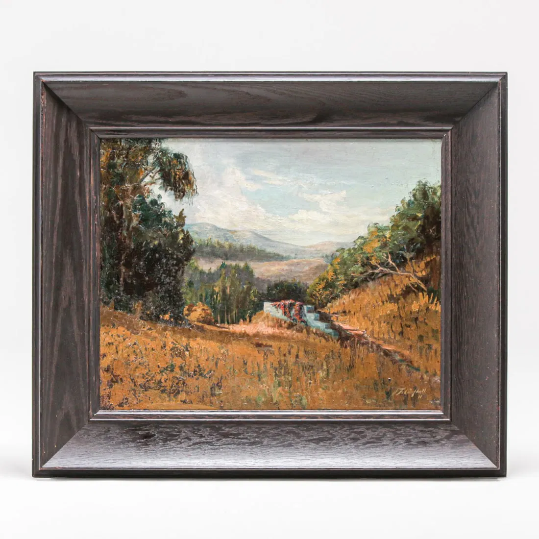 J.F. Campbell Northern California Landscape Painting 1911
