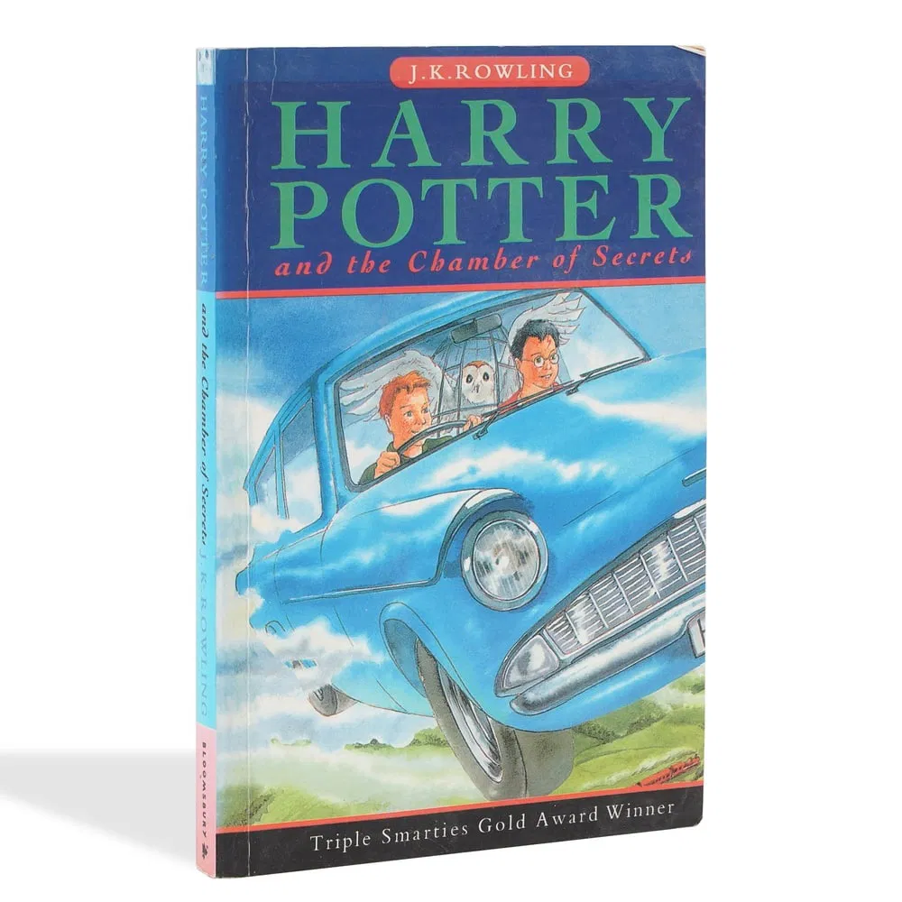 J.K. ROWLING SIGNED "HARRY POTTER AND THE CHAMBER OF SECRETS"