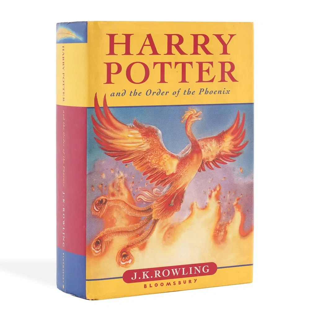 J.K. ROWLING SIGNED "HARRY POTTER AND THE ORDER OF THE PHOENIX" FIRST EDITION