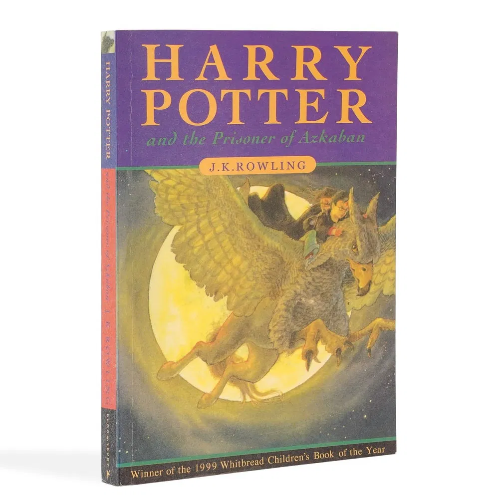 J.K. ROWLING SIGNED "HARRY POTTER AND THE PRISONER OF AZKABAN" FIRST EDITION