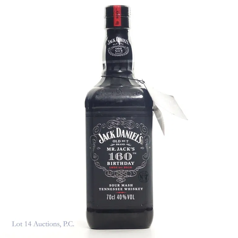 Jack Daniel's 160th Birthday Tenn. Whiskey (2010)