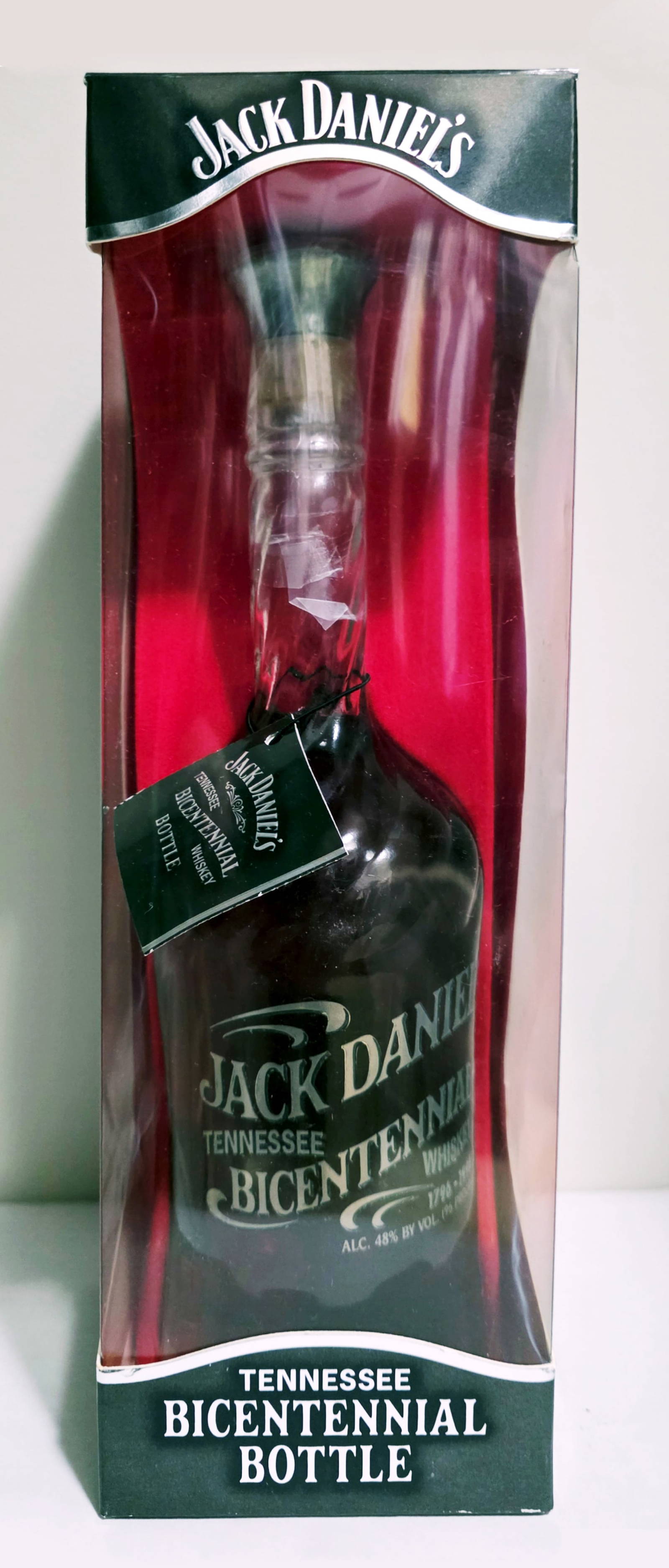 Jack Daniel's Bicentennial 1796-1996 Tennessee Whiskey.