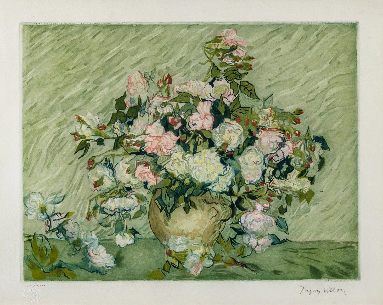 Jacques Villon (1875-1963) after Vincent van Gogh (1853-1890)