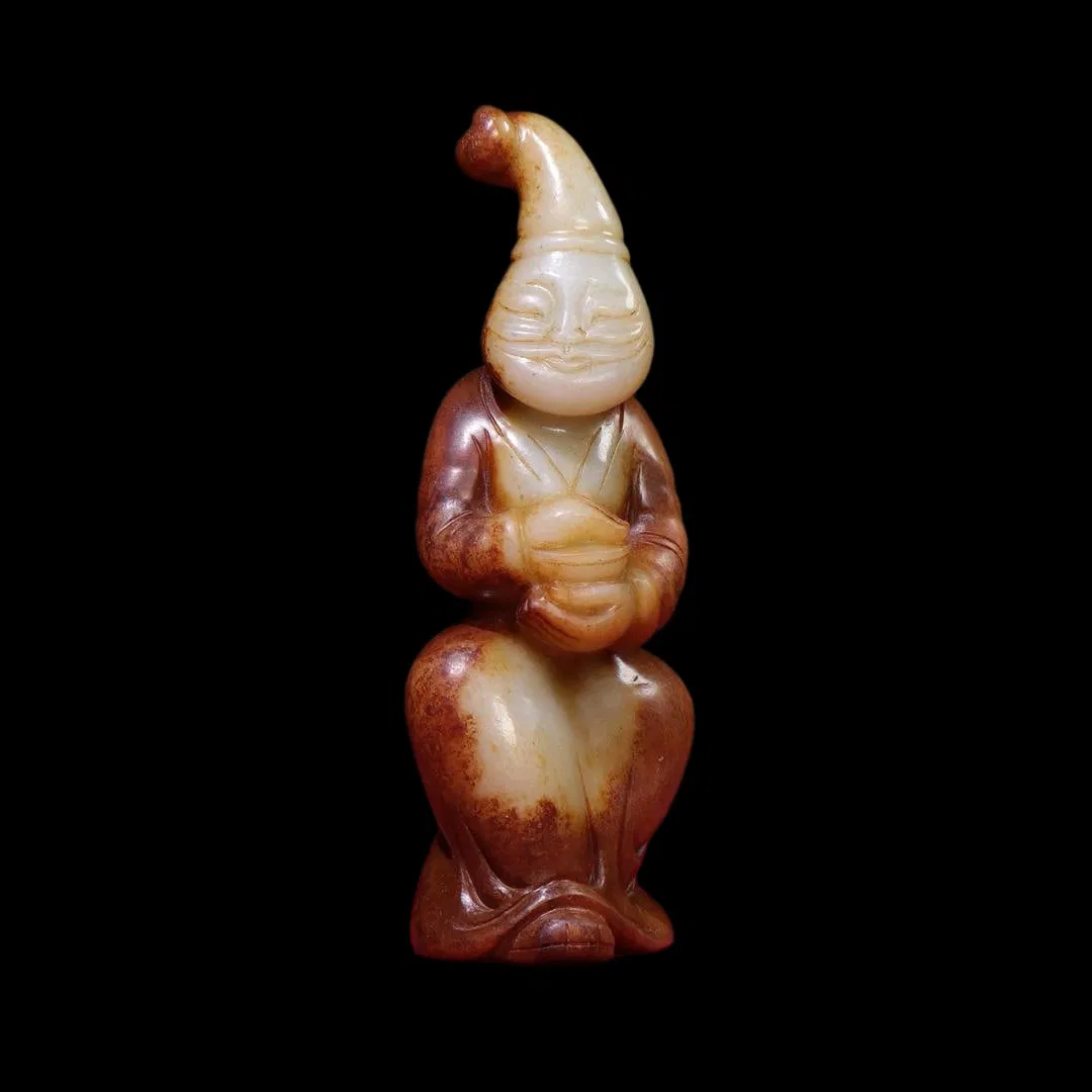 JADE FOREIGN FIGURE FIGURINE