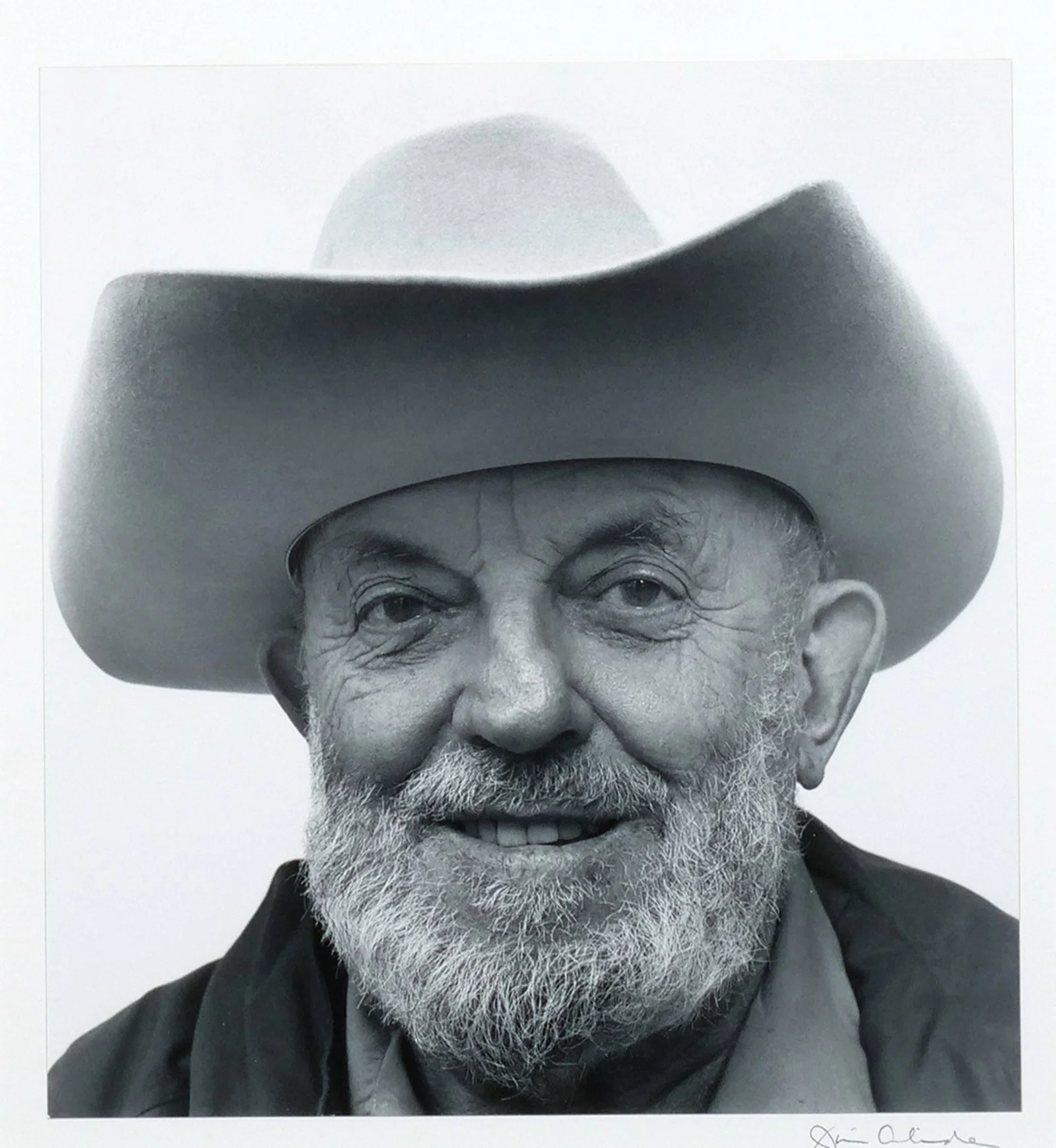 JAMES ALINDER: PORTRAIT OF ANSEL ADAMS