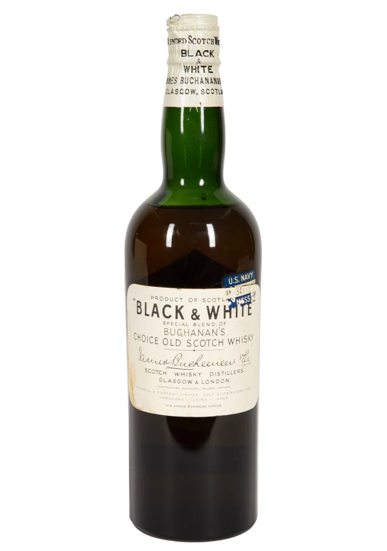 James Buchanan Black and White Blended Scotch Whisky