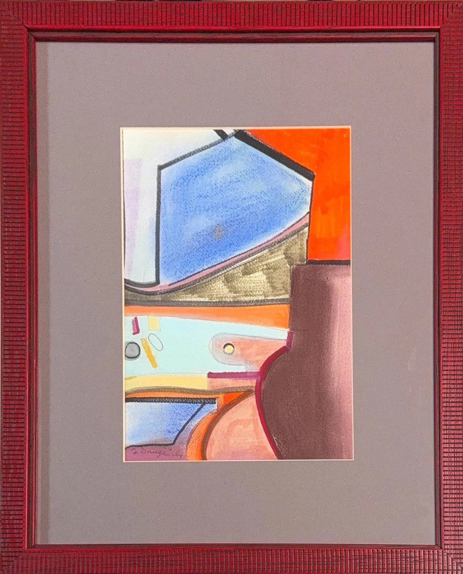 James Daugherty, Mix Media/Watercolor on Paper, American (1889 - 1974)