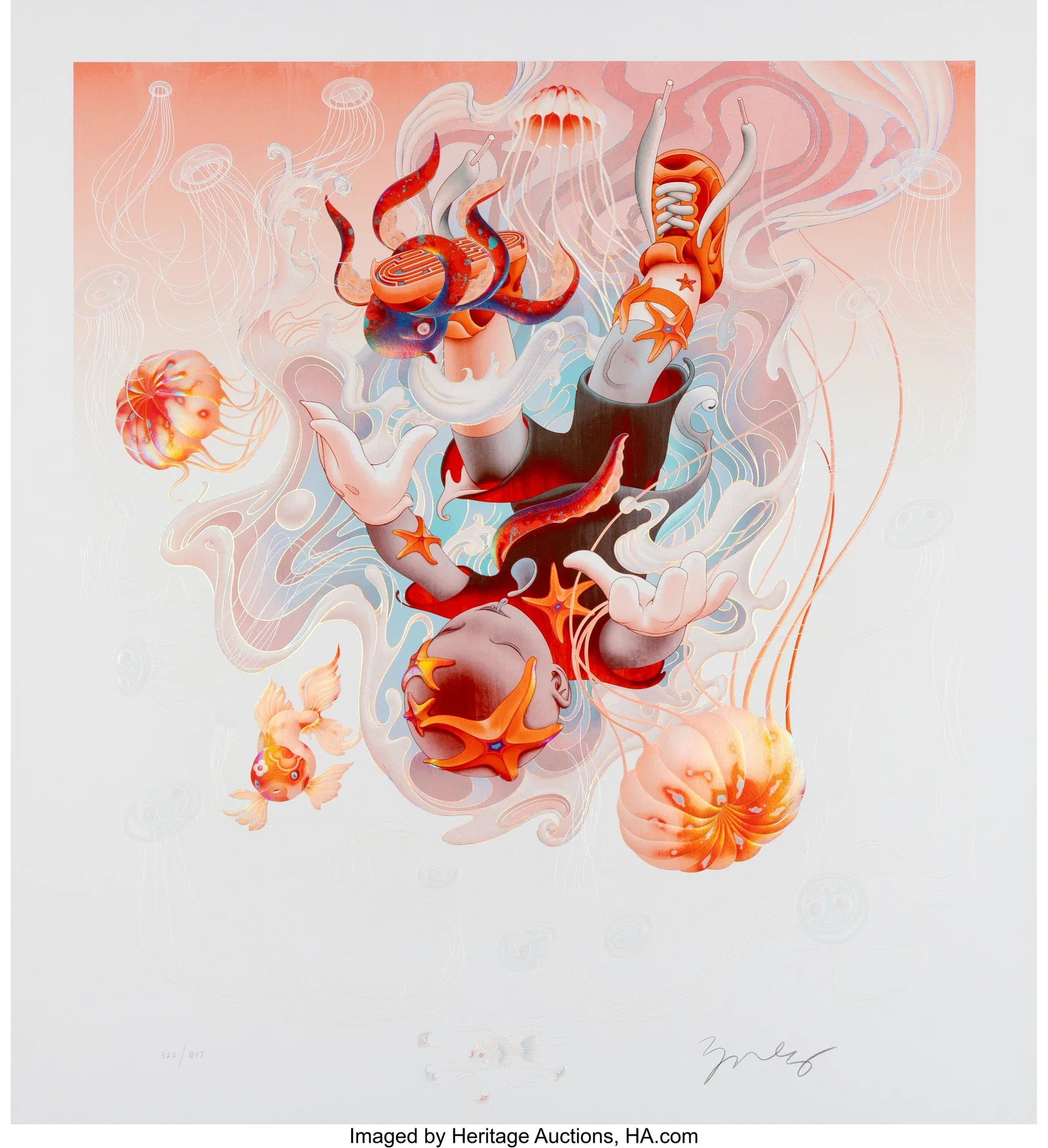 James Jean (b. 1979) Descendent VI, 2023 Archiva