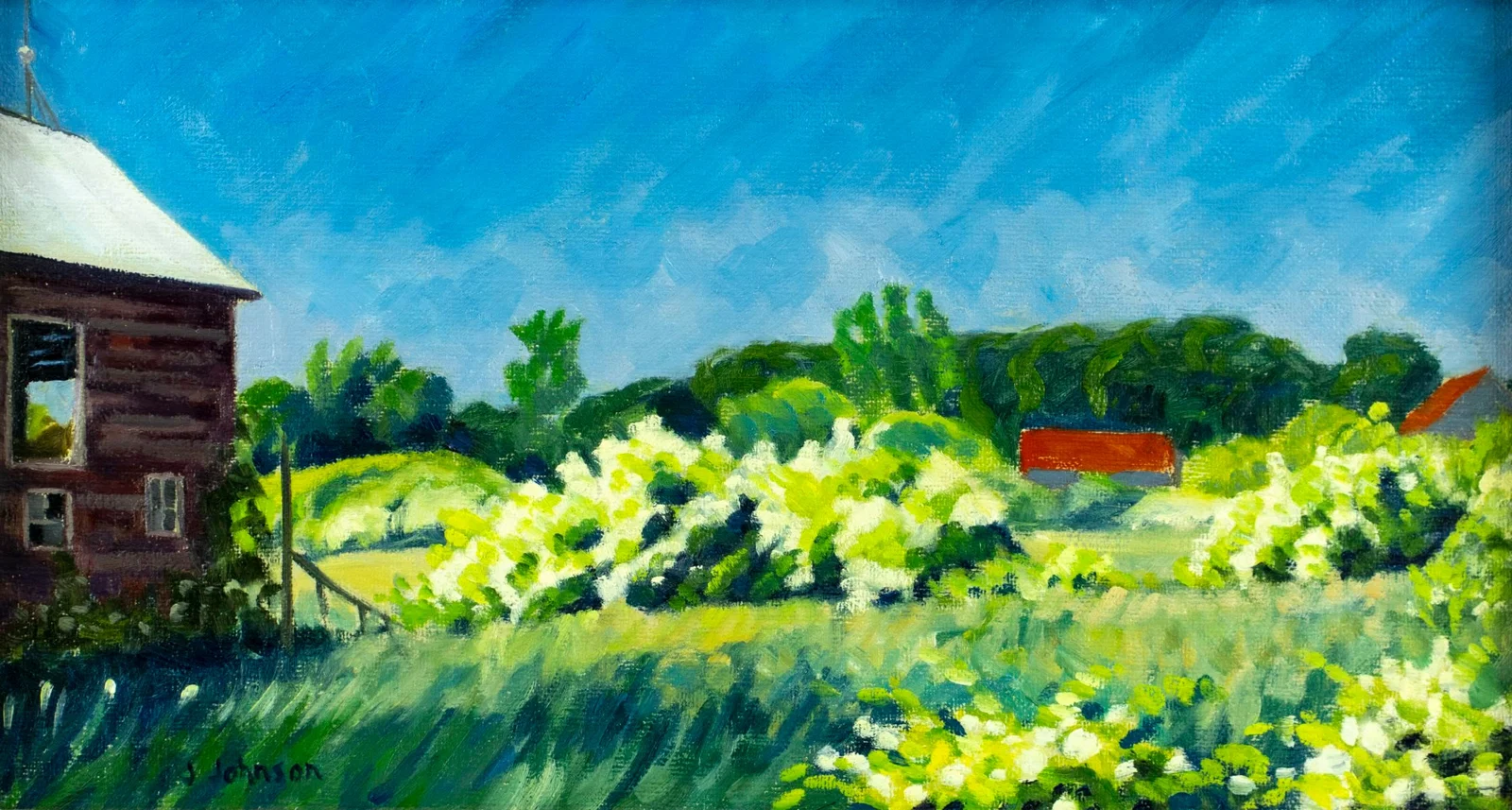James Johnson (NJ,20C) oil painting