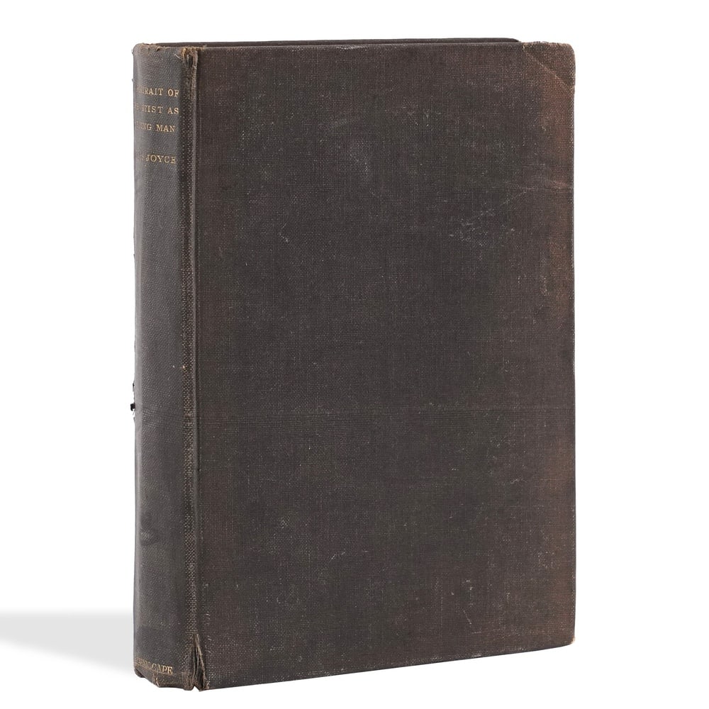 JAMES JOYCE SIGNED "A PORTRAIT OF THE ARTIST AS A YOUNG MAN" (EARLY EDITION)