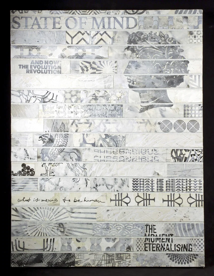 James Verbicky Mixed Media on Canvas, "Bhavanga" (2120)