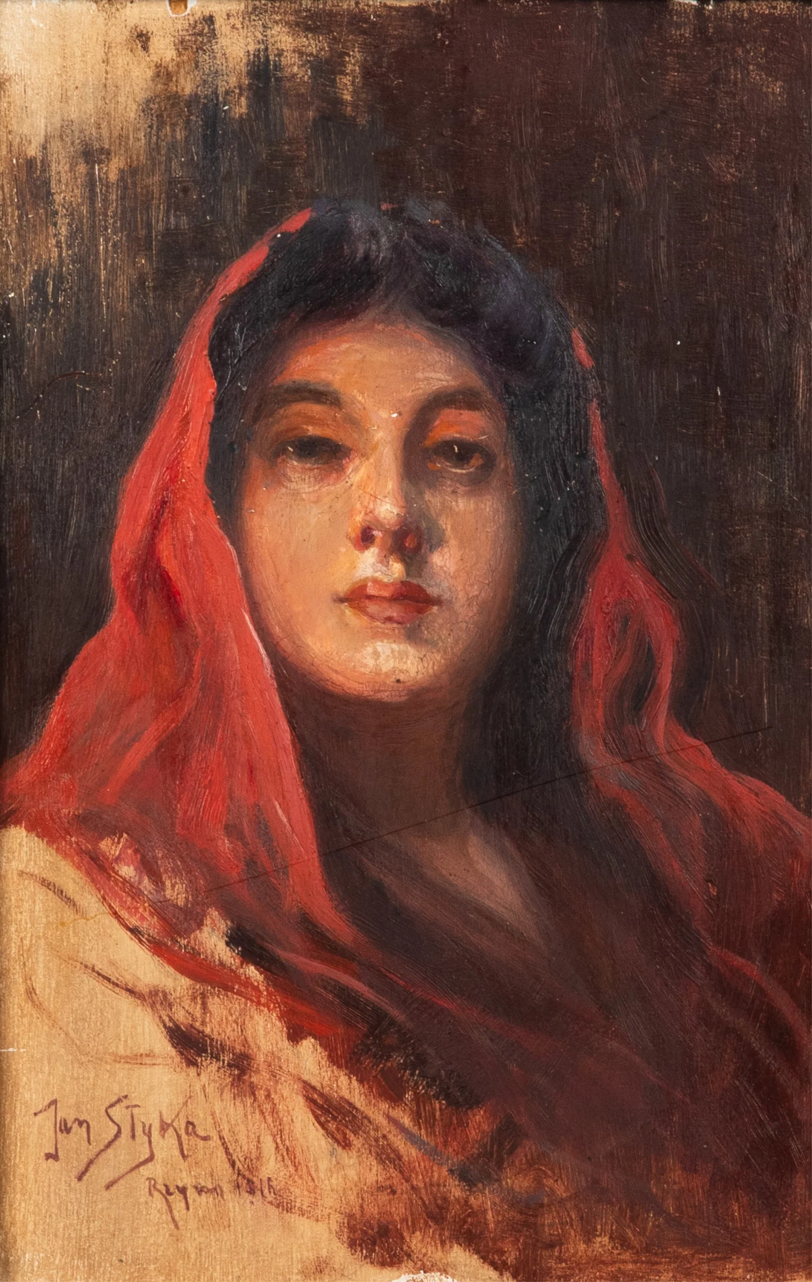 JAN STYKA (Polish, 1858-1925)