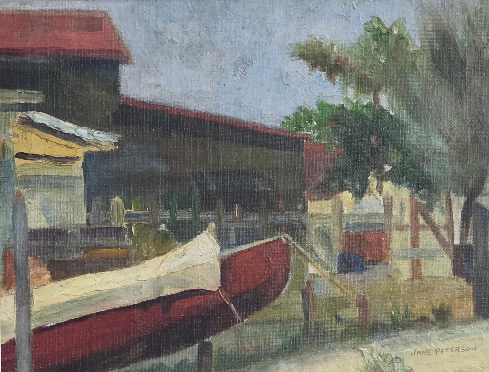 Jane Peterson was an American Impressionist and Expressionist painter. Her works use broad swaths of