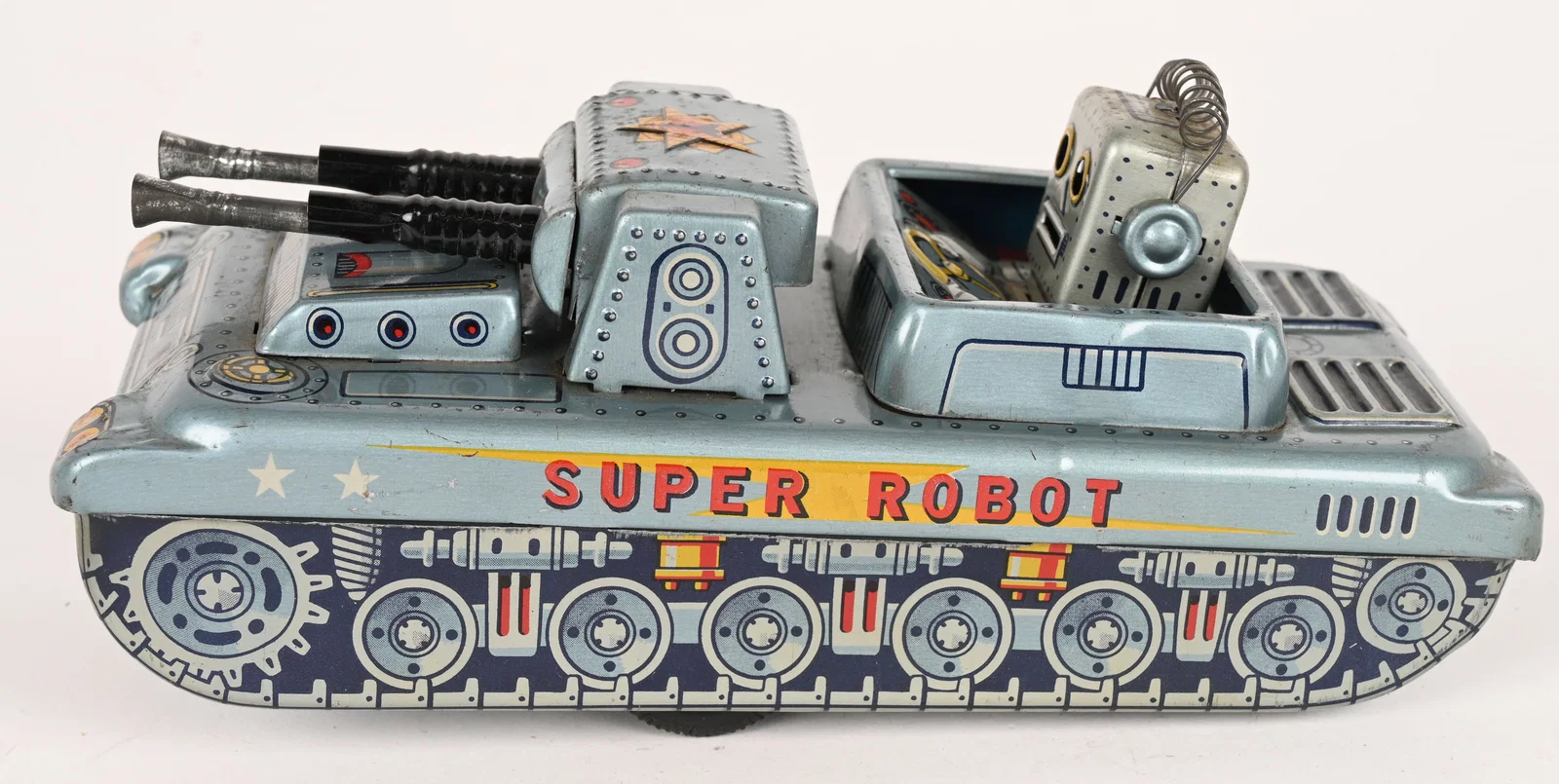 JAPAN SH TIN FRICTION ROBOT SUPER TANK