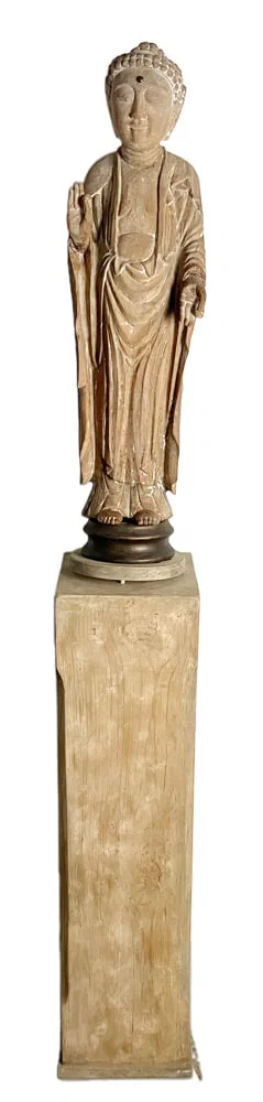 Japanese Amida Buddha on Pedestal Circa AD 1550