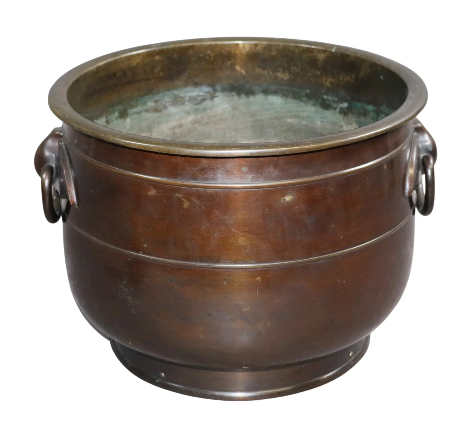 Japanese bronze hibachi brazier handwarmer