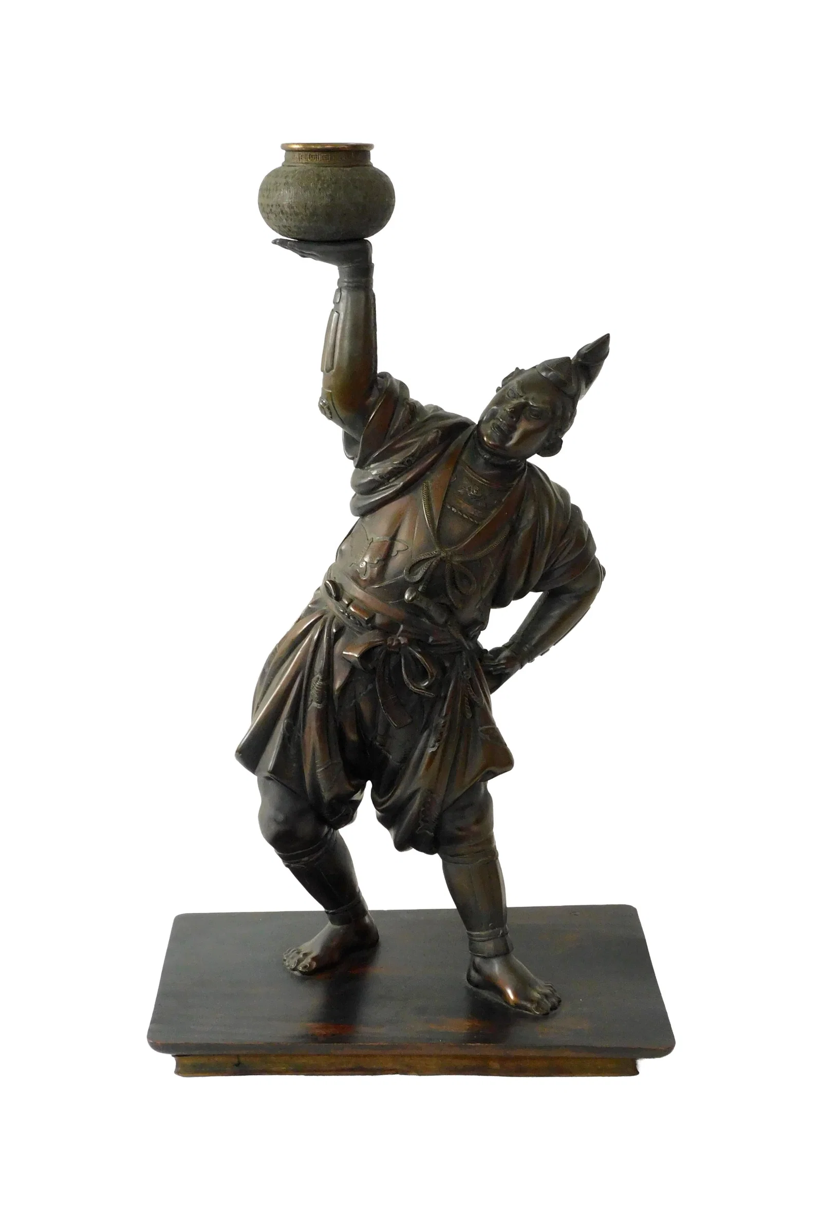 Japanese Meiji Bronze Sculpture