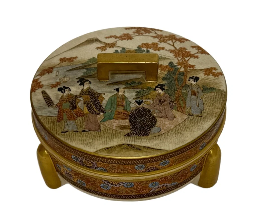 Japanese Satsuma Yabu Meizan Kogo