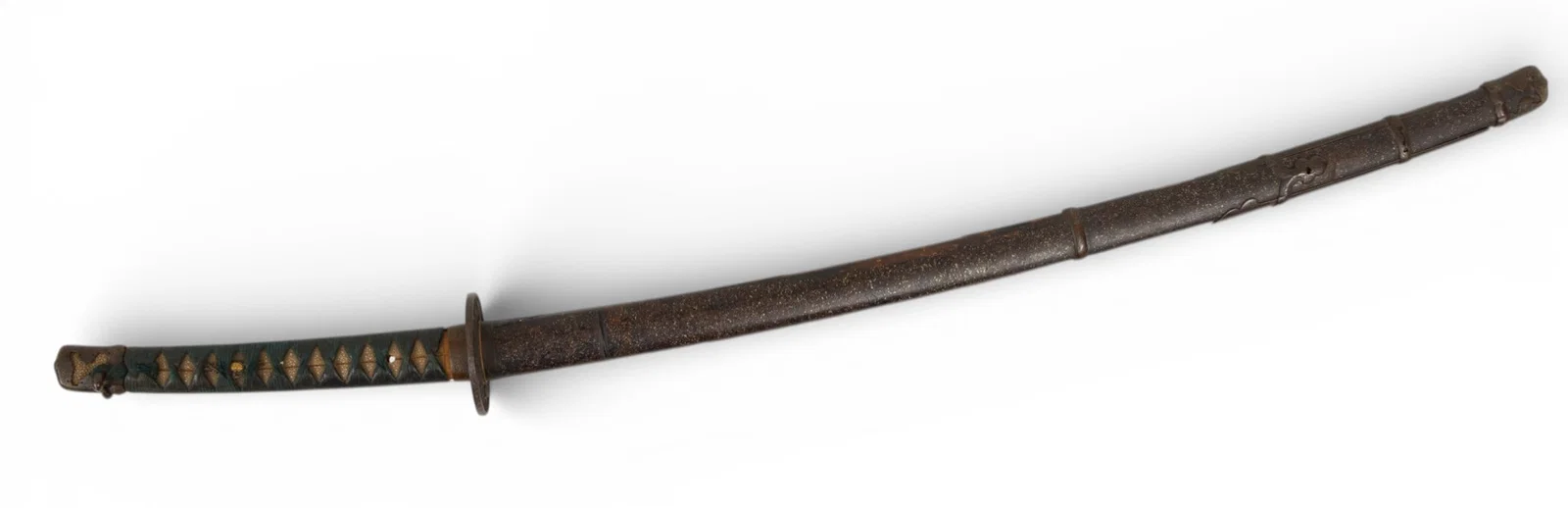 Japanese WW2 Era Shin-Gunto Officer's Sword, L 41"