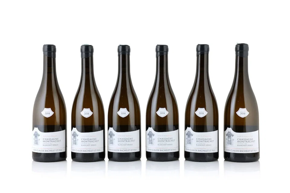 Jean-Claude Bachelet et Fils, Chassagne-Montrachet 1er Cru Blanchot Dessus, 2018 (6 x 750ml)