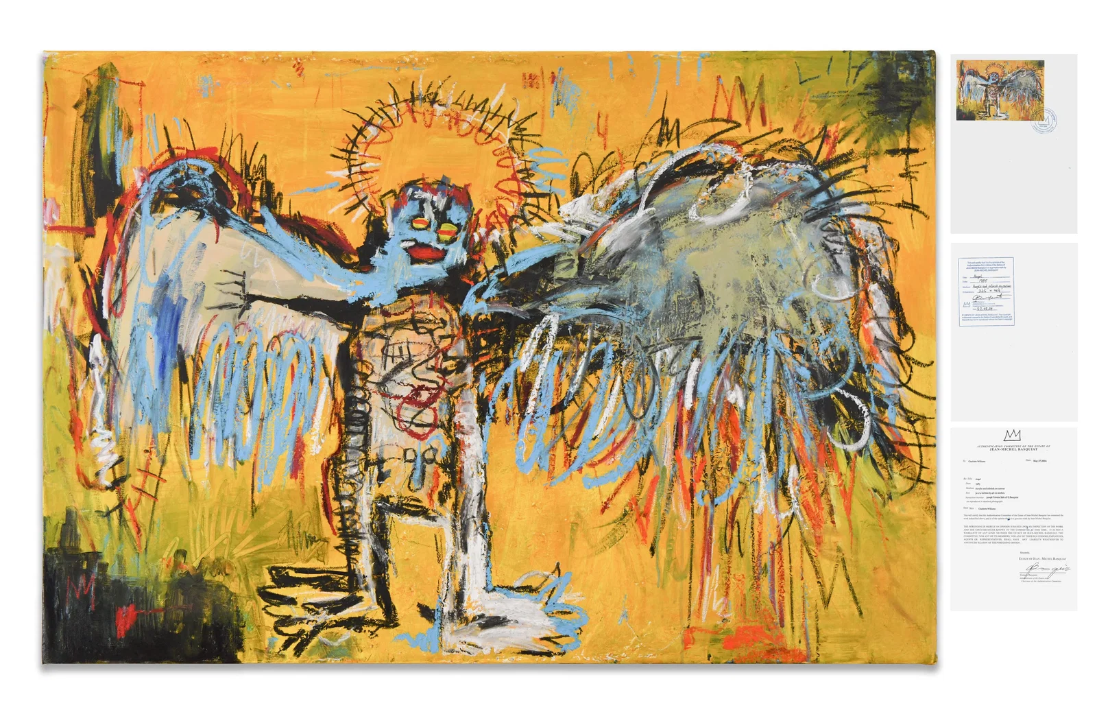 JEAN-MICHEL BASQUIAT (1960–1988), ACRYLIC ON CANVAS