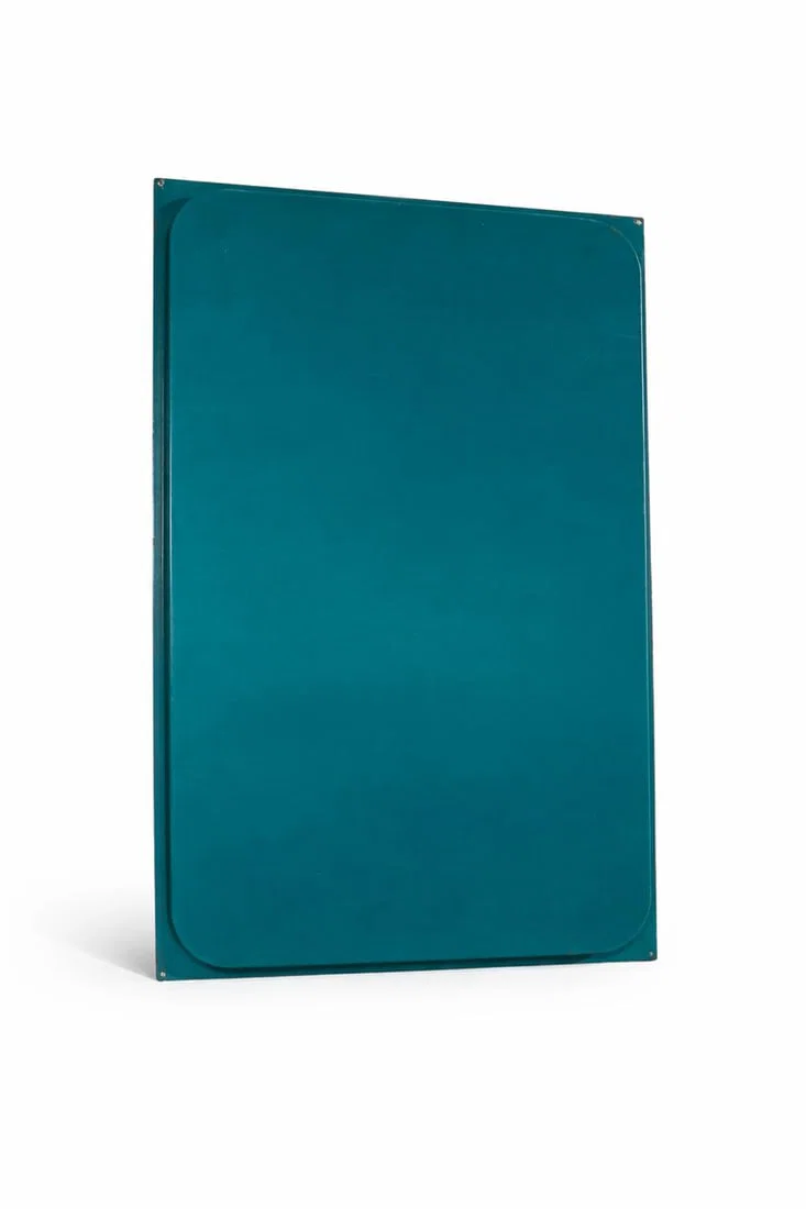 Jean Prouvé Blue enamelled façade panel Grenoble High School Creation date: 1964 H170 L110 cm