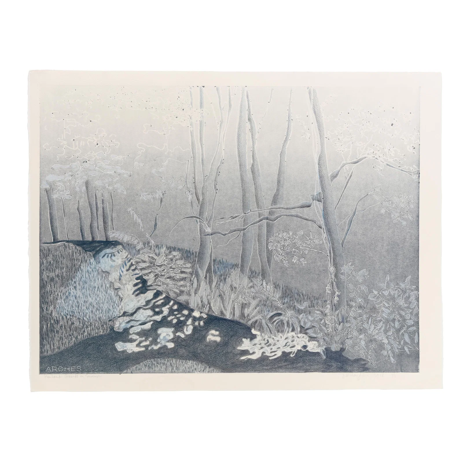 Jean W. McLaughlin (American), Penland Grounds in Summer