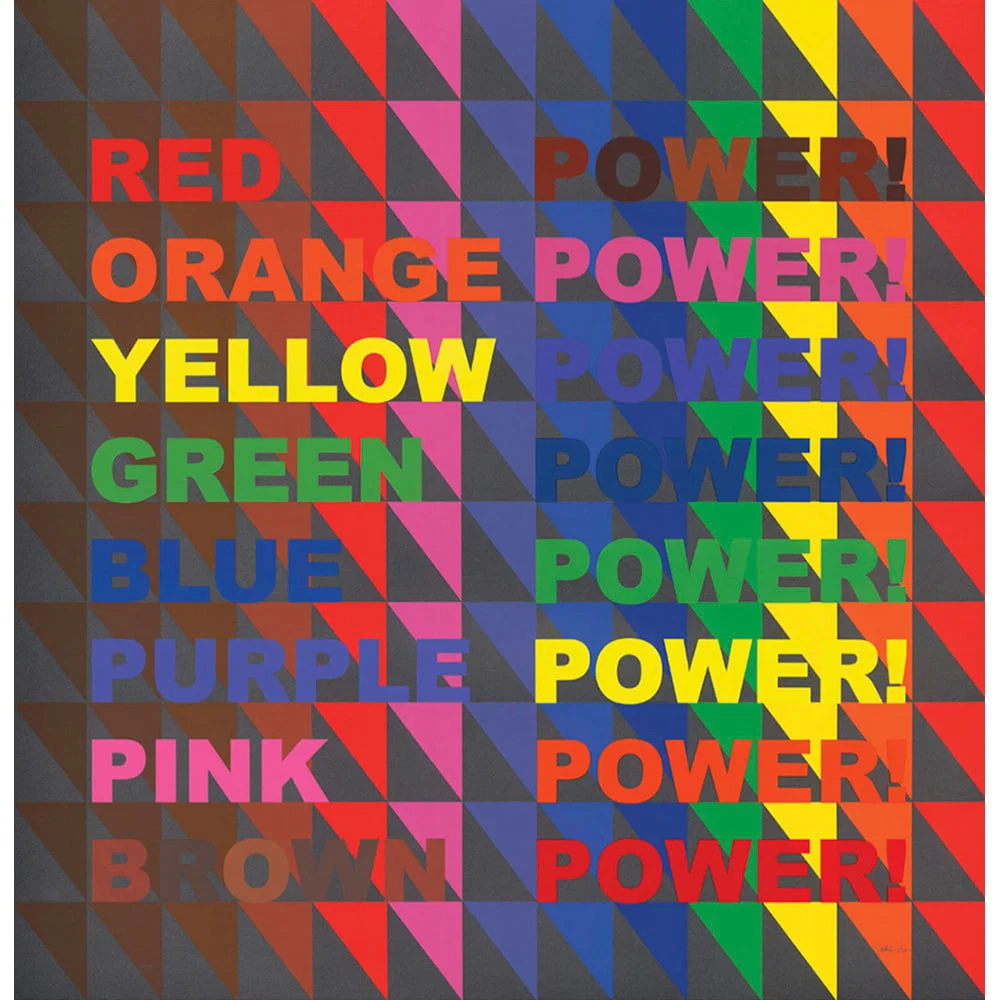 Jeffrey Gibson, POWER! POWER! POWER!